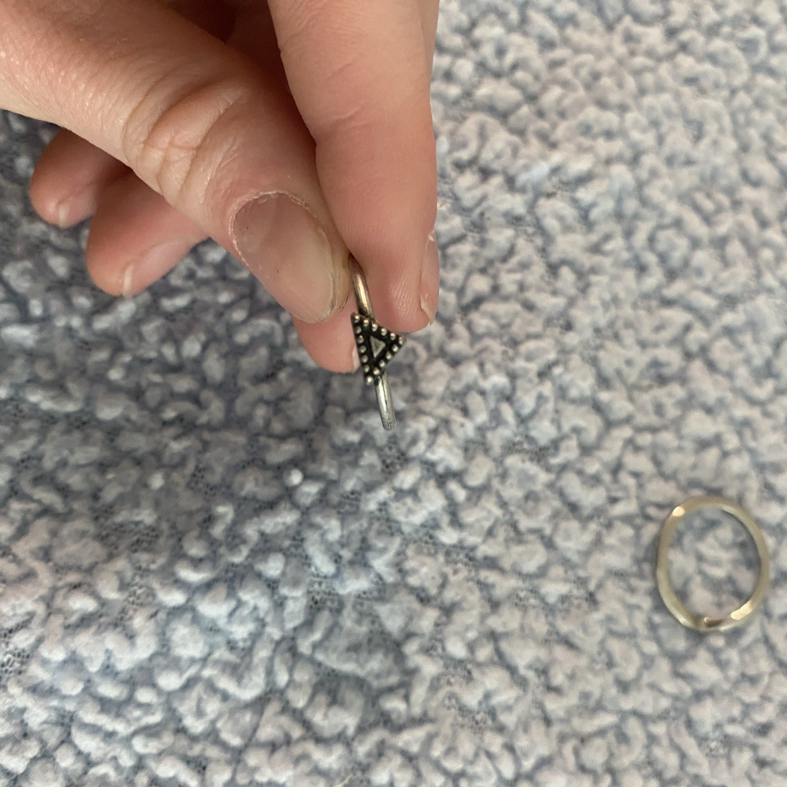 stackable silver rings - image 3