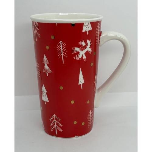 Starbucks 2019 Gnome Christmas Holiday Red Ceramic Latte Coffee Mug Cup 16 oz - Picture 8 of 8