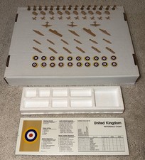 Axis & Allies Classic Board Game | Milton Bradley | United Kingdom Pieces Lot