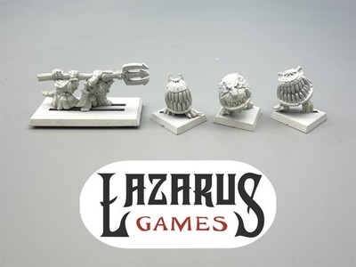 Warhammer FB Orcs Goblins Destruction Gloomspite Gitz: 4x Squig Herd (oop metal)