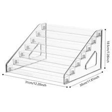 Shelf Organizer For PSA Trading Baseball Card Acrylic Card Display Stand Rack