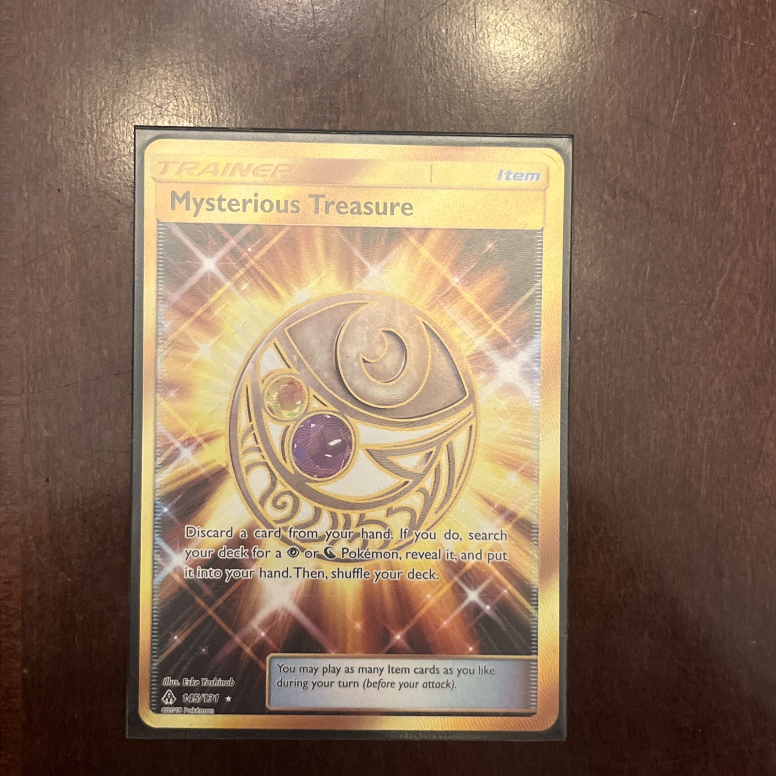 Mysterious Treasure (Secret) 145/131 Sm-Forbidden Light Holo