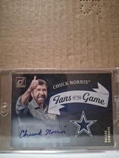 2022 Panini Donruss Chuck Norris Fans of the Game AUTO #FG-CN