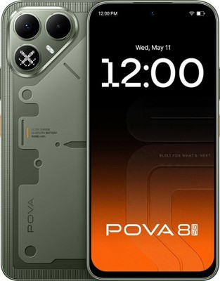 Tecno Pova 8 5G | 128 GB | 6GB RAM | Green Global Version NFC 8000mAh Dual Sim