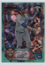 2023 Topps Chrome Aqua Lava Refractor /199 JD Martinez #98 1rv1