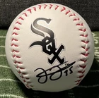 FRANK THOMAS WHITE SOX LOGO JSA WITNESS AUTOGRAPHED MAJOR LEAGUE BASEBALL COA