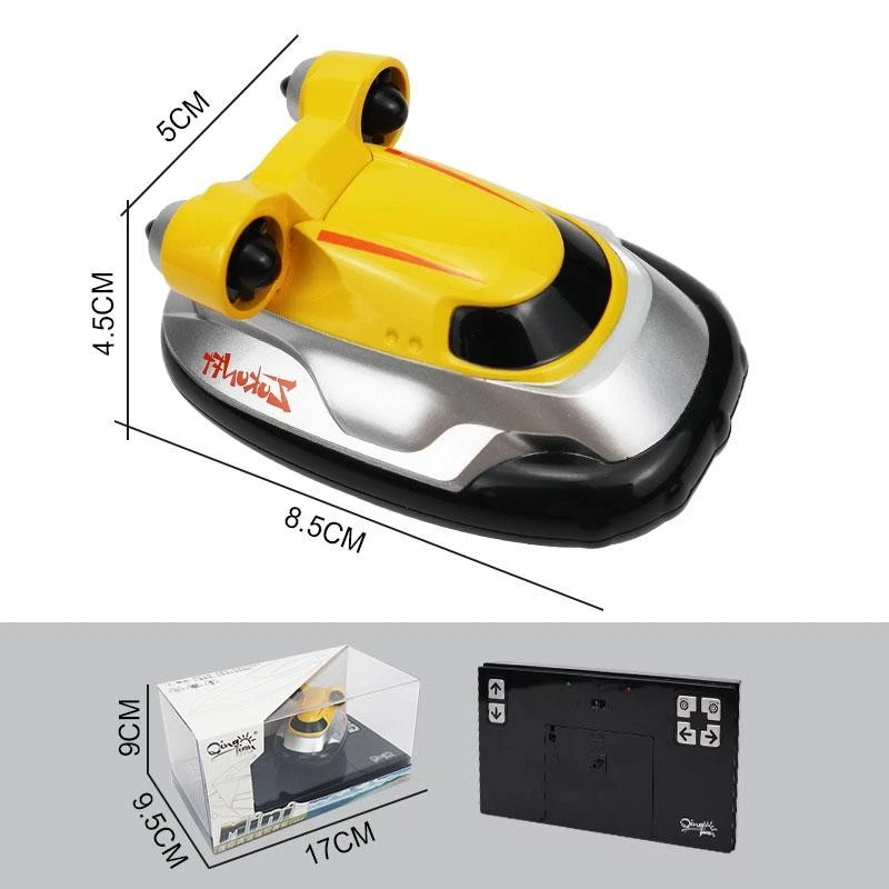 RC High Speed Hovercraft Boat 1AH Electric Remote Control Mini Ship Toy Battery