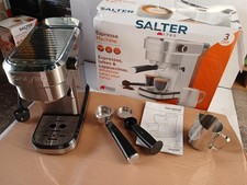 Salter Espresso Coffee Machine 20 Bar Pump Cappuccino Latte Maker with Frother