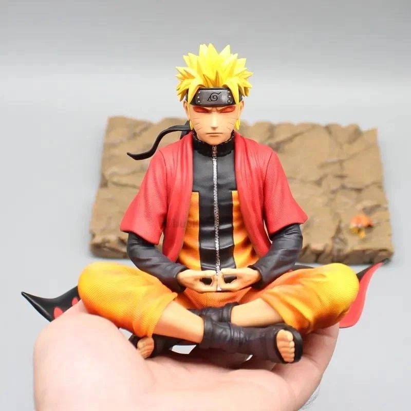 Uzumaki Naruto Anime Figure Action Figurine 16cm Sit in Meditation Anime Toys - Image 4 of 4