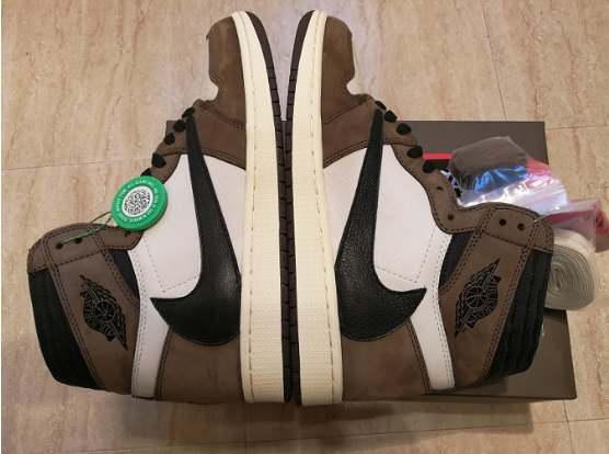 Nike CD4487-100 Air Jordan 1 Retro High Travis Scott US 11 Basket Shoes for sale online | eBay