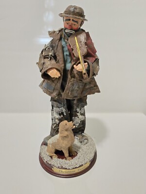 Vintage Emmett Kelly Limited Edition 887 of 5000  Christmas Tune  Clown Figurine