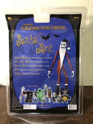 The Nightmare Before Christmas Series 2 SANTA JACK Figure W/kid