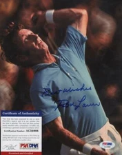 ROD LAVER TENNIS LEGEND SIGNED 8X10 PHOTO PSA/DNA AC34998