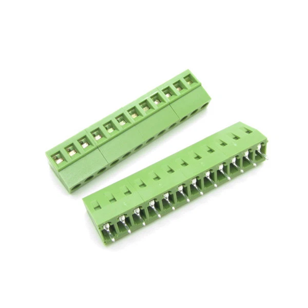 10× PCB Edge Screw Terminal Block 3 Pole Pin 12V 24V 110V 220V Socket Connectors - Image 3 of 4