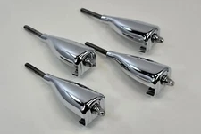 Mapex Bass Drum Chrome Hardware Drum Claws and Tension Rods  4pcs