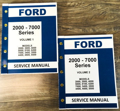 Ford 2110 LCG 4100 GP 4200 RC Tractor Service Repair Shop Manual Workshop Books