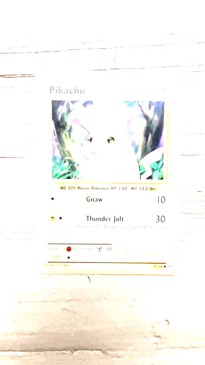 Pikachu 35/108 – XY Evolutions Pokémon Card 2016 – NM-Mint Condition – Rare Lightning Type