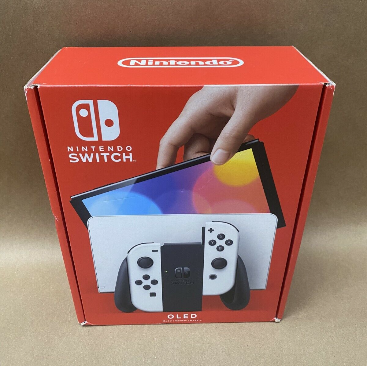 Nintendo Switch OLED Model HEG-001 Handheld Console - 64GB - White