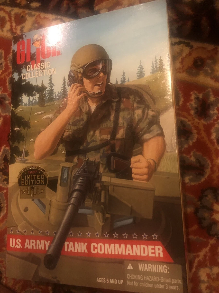 Unopened 1997 Vintage Hasbro GI Joe US Army Tank Commander Classic