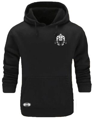 Muskeln Hanteln Hoodie Tasche Fitnessstudio Kleidung Bodybuilding Training Training Top