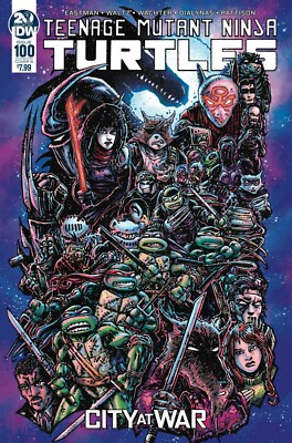 TEENAGE MUTANT NINJA TURTLES #100 - Cover B - New Bagged