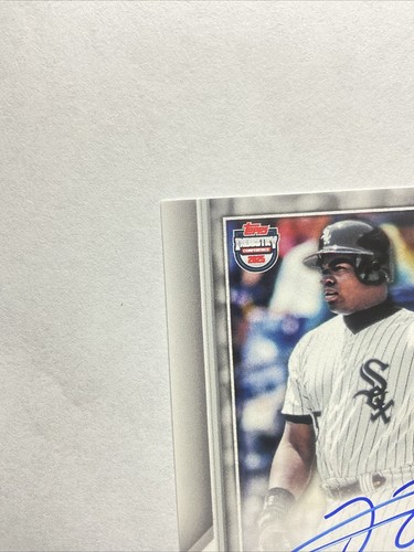2025 Topps Industry Conference Frank Thomas On Card Auto #AEA-FT White Sox - Picture 3 of 10