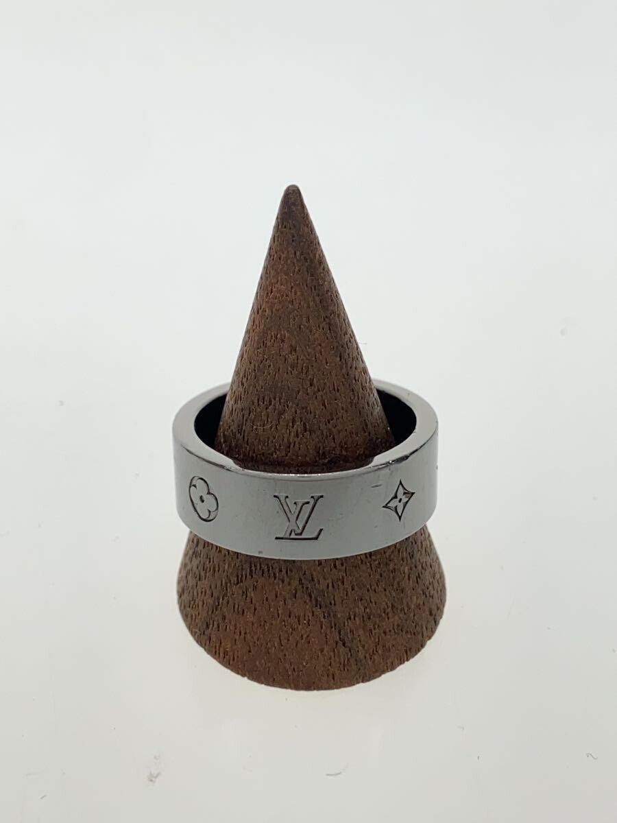 LOUIS VUITTON LV Instinct Ring Silver Metal M00513 | eBay