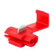 25 Scotch Lock Terminal Connector Red 22-18 GA AWG Gauge Wire Crimp Taps Splice