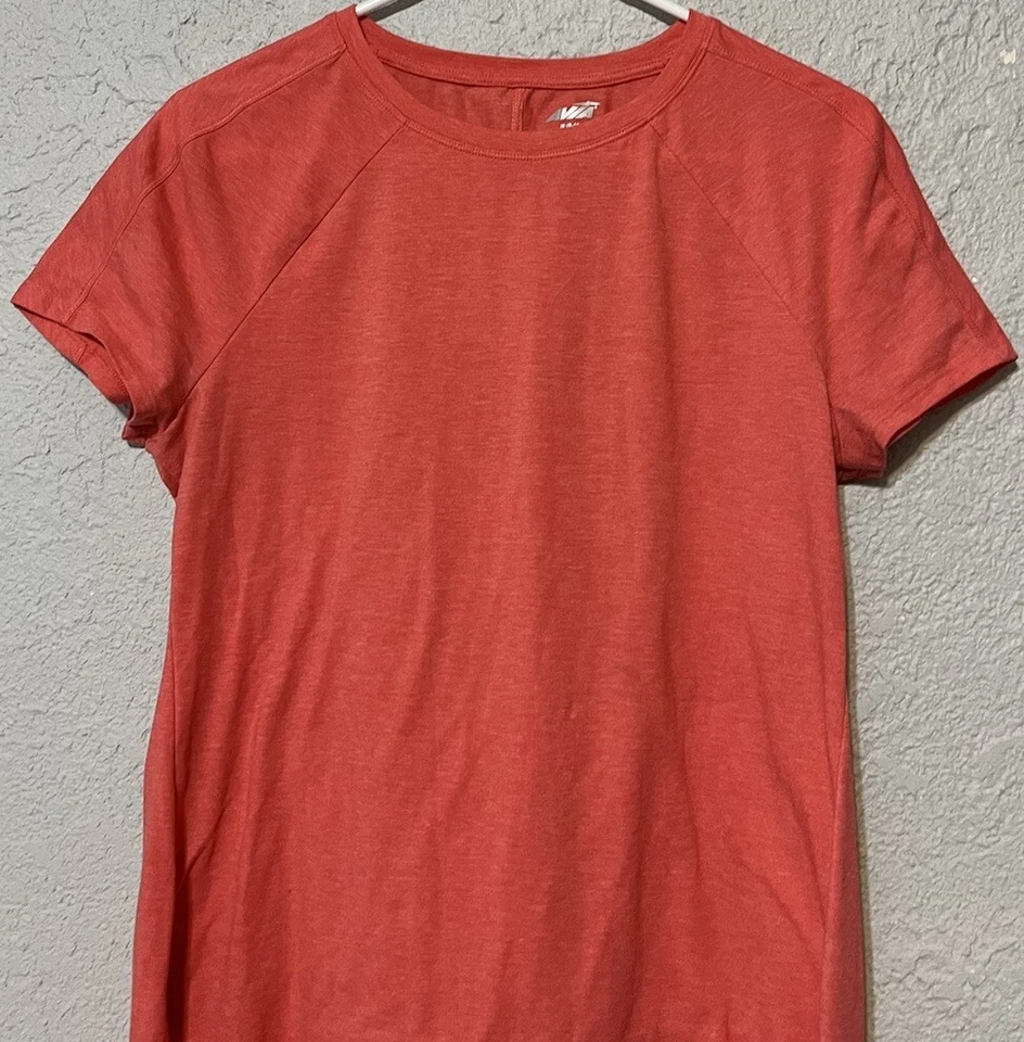 Pullover de entrenamiento de manga corta Avia para mujer color seda coral talla mediana 8-10 Foto 2 de 4