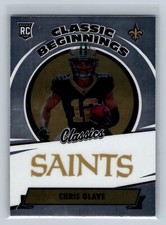 2022 Panini Classics Chris Olave Classic Beginnings #CB-11 New Orleans Saints