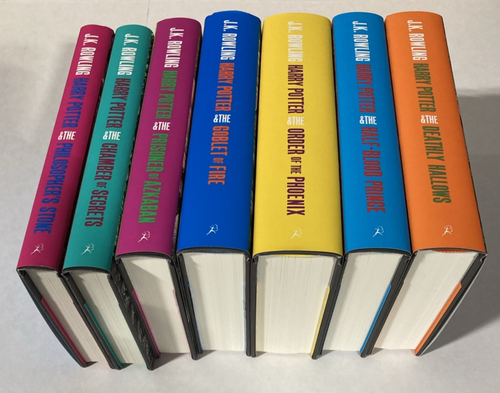 Harry Potter Complete Collection Adult Hardcover Box Set JK Rowling Very Good - Picture 3 of 15