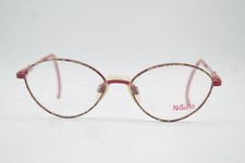 Vintage Glasses Nigura 954 Multicolored Red Oval Children's Eyeglasses