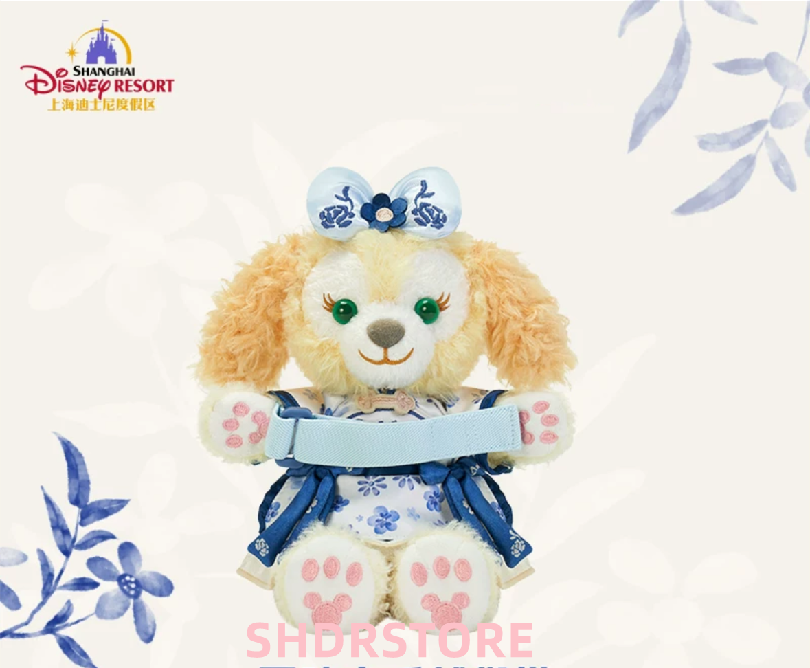 Disney authentic cookie ann blue white strap plush small shanghai
