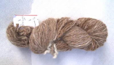 Mini écheveau de laine cachemire, lapin angora , chameau filage artisan - Photo 1/3
