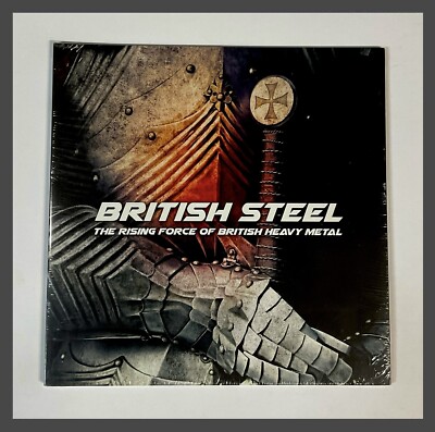 British Steel (The Rising Force Of British Heavy Metal)- LP On Colored Vinyl