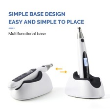 Dental Cordless Hygiene Prophy Handpiece Brushless Motor +2Pcs Prophy Angle