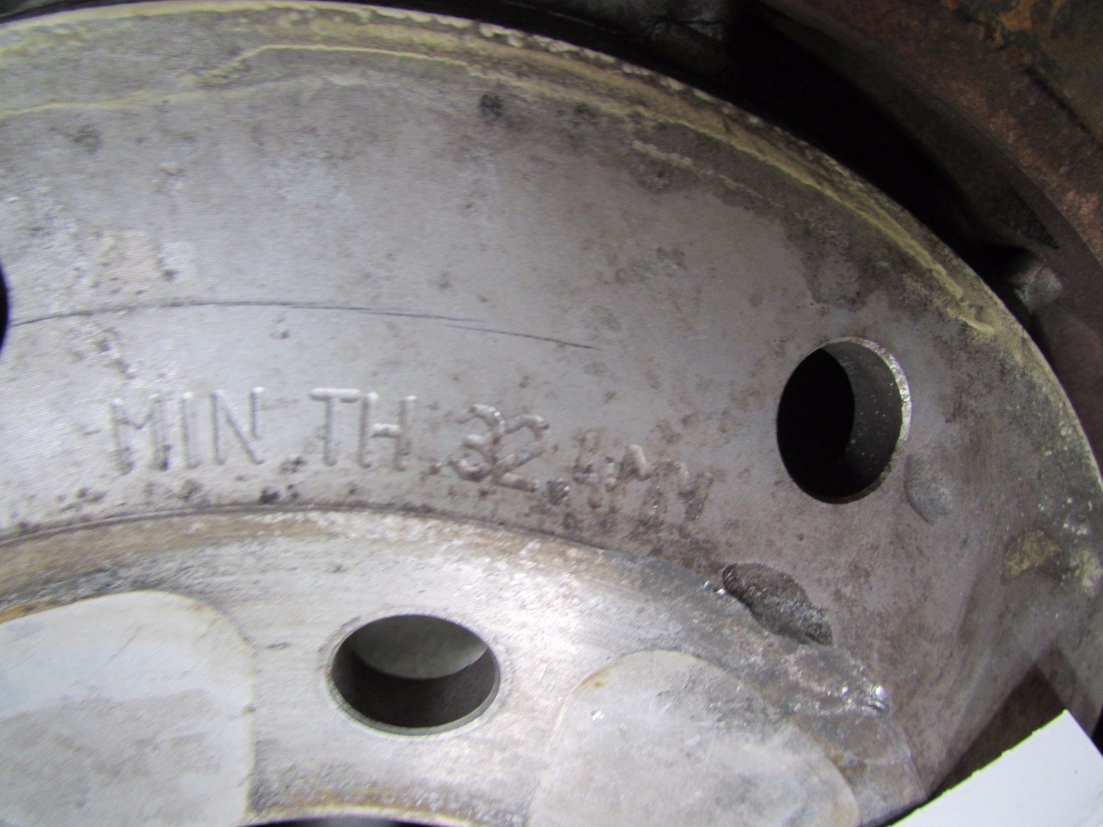 Lamborghini Gallardo, LH Left Front Brake Rotor, Disc, Used, P/N 400615301B