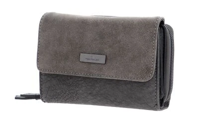 TOM TAILOR Elin Wallet With Flap Geldbörse Grey Grau Neu