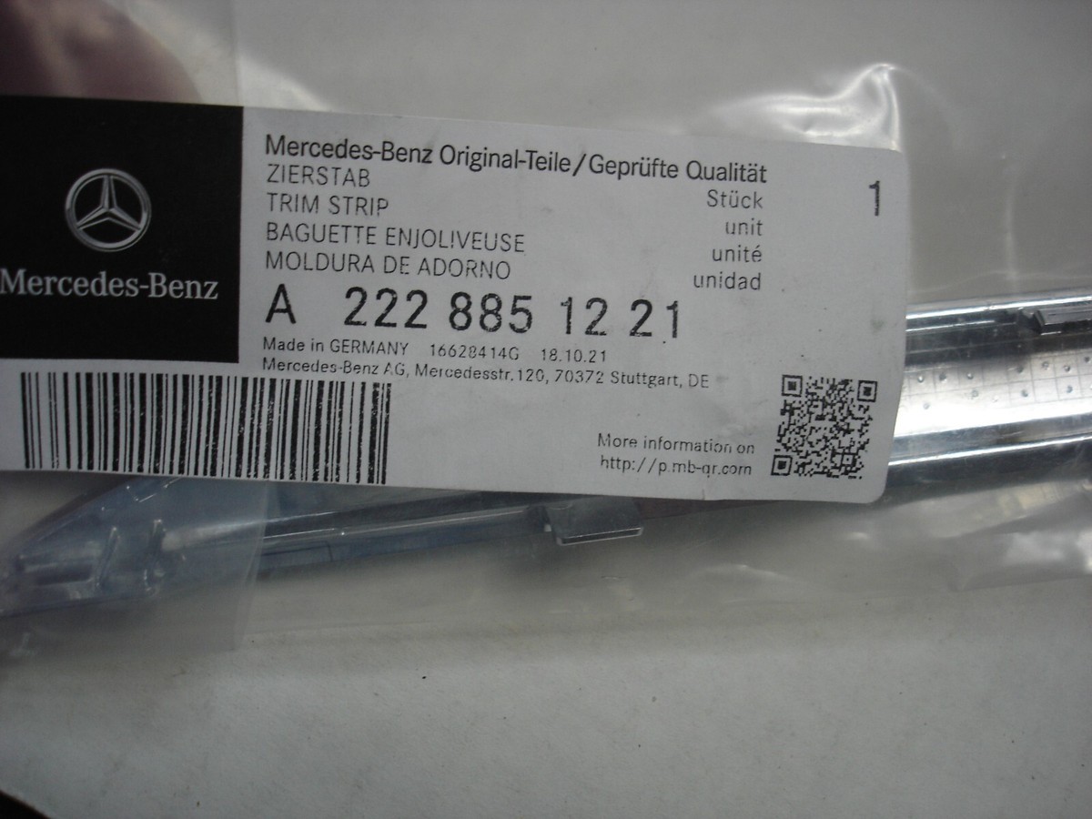 Mercedes Benz Rear Right Bumper Area Trim A 2228851221 | eBay
