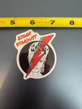 New DAVID BOWIE ZIGGY STARDUST sticker