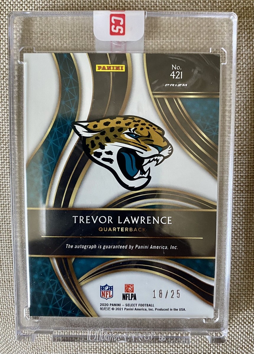 2020 Select Trevor Lawrence 2021 XRC Mystery Auto Tie-Dye Prizm