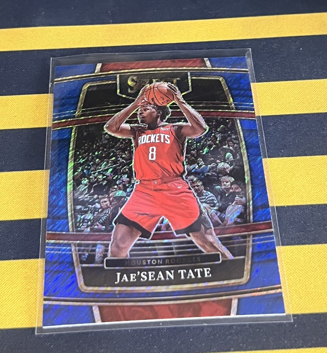 2021-22 Panini Select - Concourse Blue Shimmer Prizm #95 Jae'Sean
