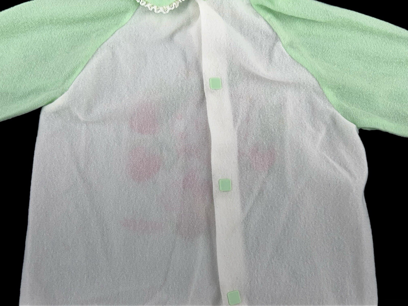 Strawberry Shortcake Vintage 1980's Lullaby Land Turn Arounds Baby Sleeper Large