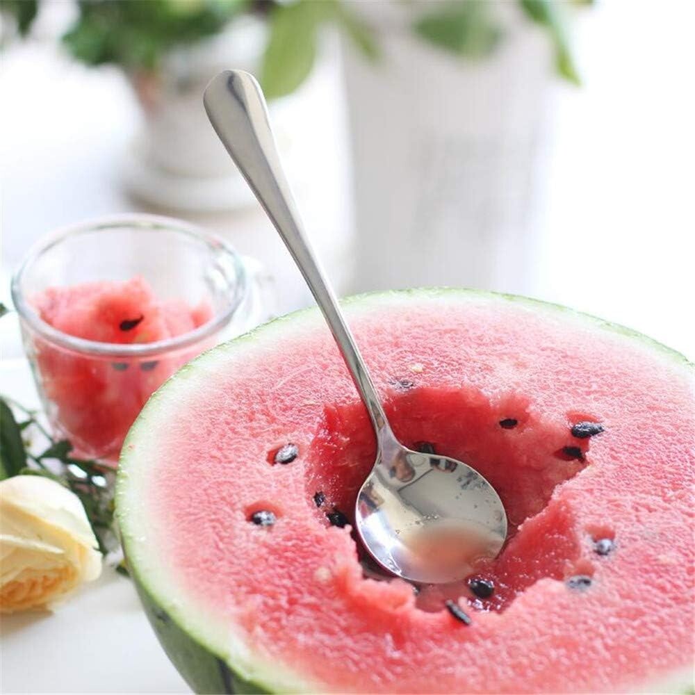 Soup Spoons 4/8-Piece Premium Stainless Steel Spoons round Spoons, Heavy-Weight