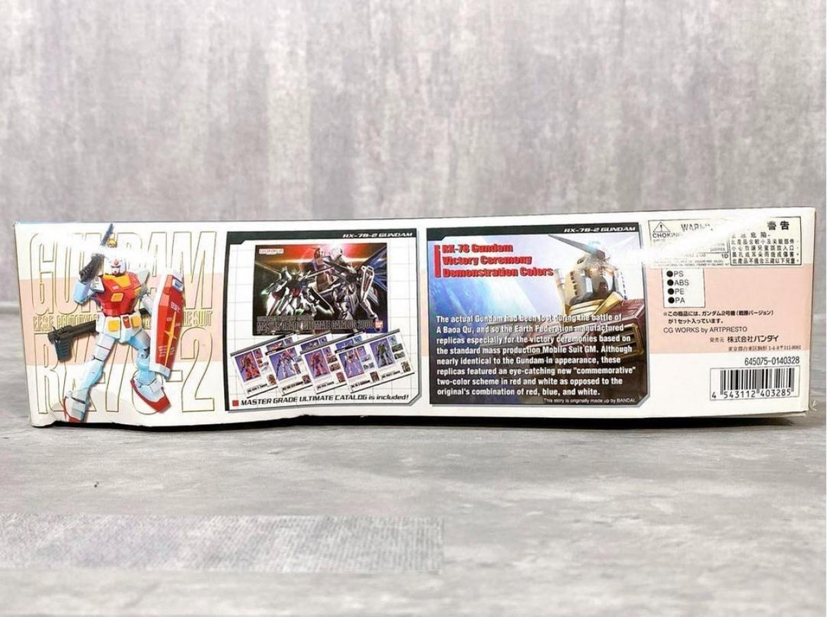 BANDAI 1/100 MG Gundam 1 Year War Victory Memorial Ver. 10th 