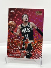 2021-22 Panini NBA Hoops Tmall Asia Trae Young City Edition Hyper Gold 1/10