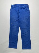 French Workwear Blue Vintage Work Pants 15