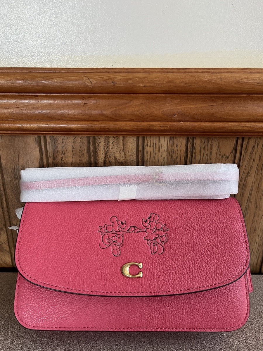 Coach x Disney Hayden Pink Crossbody Mickey Mouse Minnie Mouse
