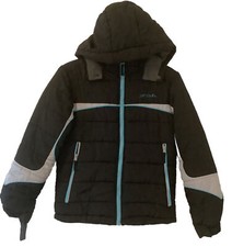 Puffer Jacket Boys L 14/16 FOG BY London FOG Hood Outdoor Winter