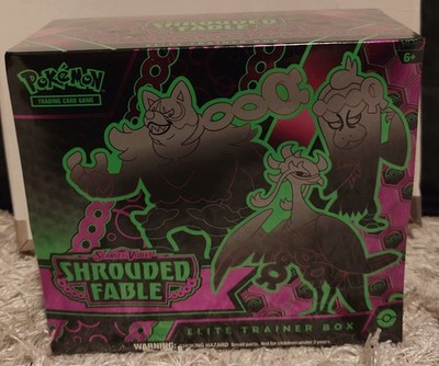  Pokémon Shrouded Fable Elite Trainer Box ETB   Englisch   neu / Ovp 